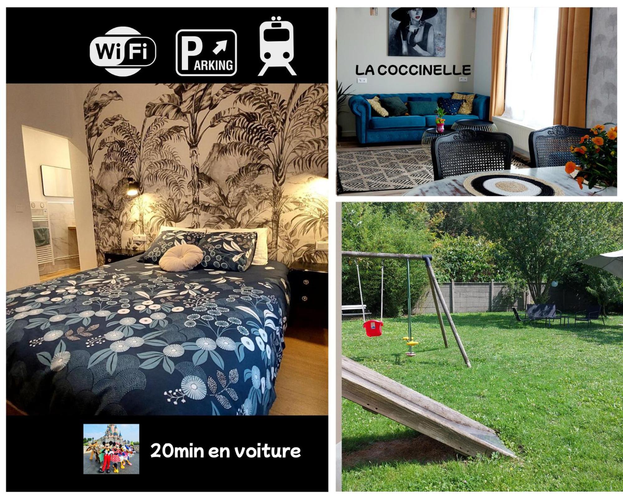 La Coccinelle, Votre Oasis Entre Paris-Disney Ozoir-la-Ferrière Exterior foto